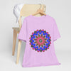 Colorful Mandala Geometric T-Shirt with intricate and vibrant design for men and women