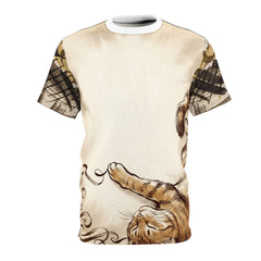 Cozy Cat Embrace Tee