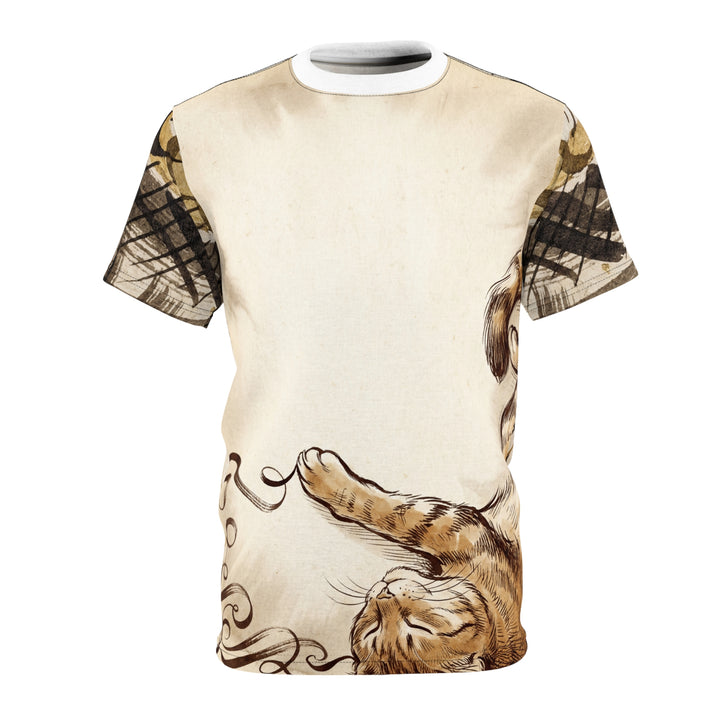 Cozy Cat Embrace Tee