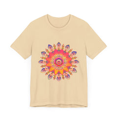 Vibrant Mandala T-Shirt - Colorful Spiritual Design alt text 24