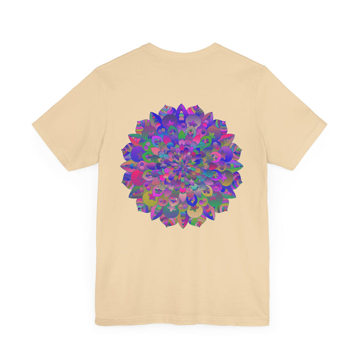  Vibrant Mandala Tee featuring vibrant colors and intricate mandala patterns 