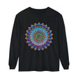 Vibrant Mandala Long Sleeve T-Shirt - Unisex in pipe-separated format:

Colorful mandala design on long sleeve unisex t-shirt