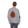 Unisex Heavy Blend™ Crewneck Sweatshirt with Halloween-themed cute ghosts design, perfect for a festive and cozy look