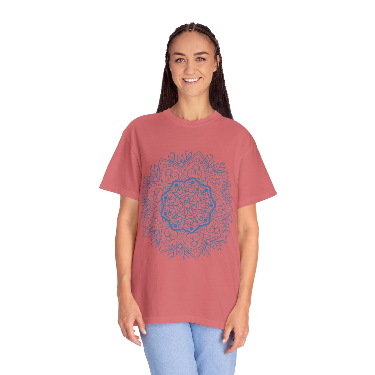 Unisex Garment-Dyed Tee in a unisex, inclusive sizing range