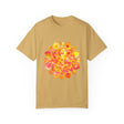 Handmade Mandala T-Shirt featuring intricate design, perfect for both men and women, ideal for yoga and meditation practices