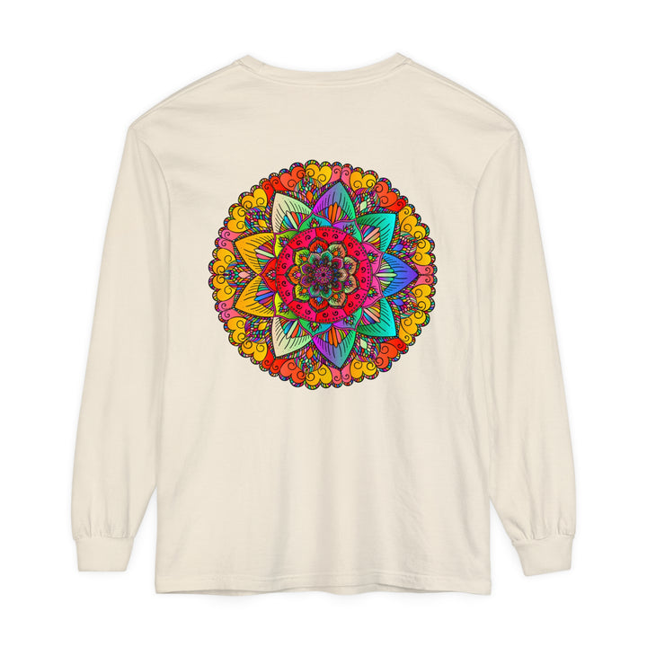  Eye-catching unisex t-shirt with vibrant and intricate mandala design