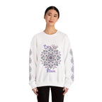 Felpa Mandala "Mamma Potente" in Morbide Tonalità Pastello