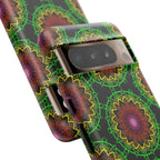 Artistic Mandala Phone Case with Bold Patterns and Modern Flair