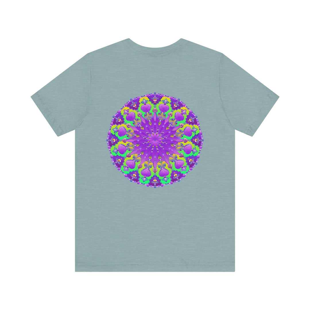  Purple Mandala Tee - Spiritual Peace & Harmony bringing spiritual connection and serenity