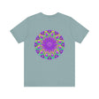  Purple Mandala Tee - Spiritual Peace & Harmony bringing spiritual connection and serenity