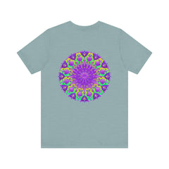  Purple Mandala Tee - Spiritual Peace & Harmony bringing spiritual connection and serenity