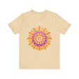 Vibrant Mandala T-Shirt featuring a colorful and detailed design with intricate patterns