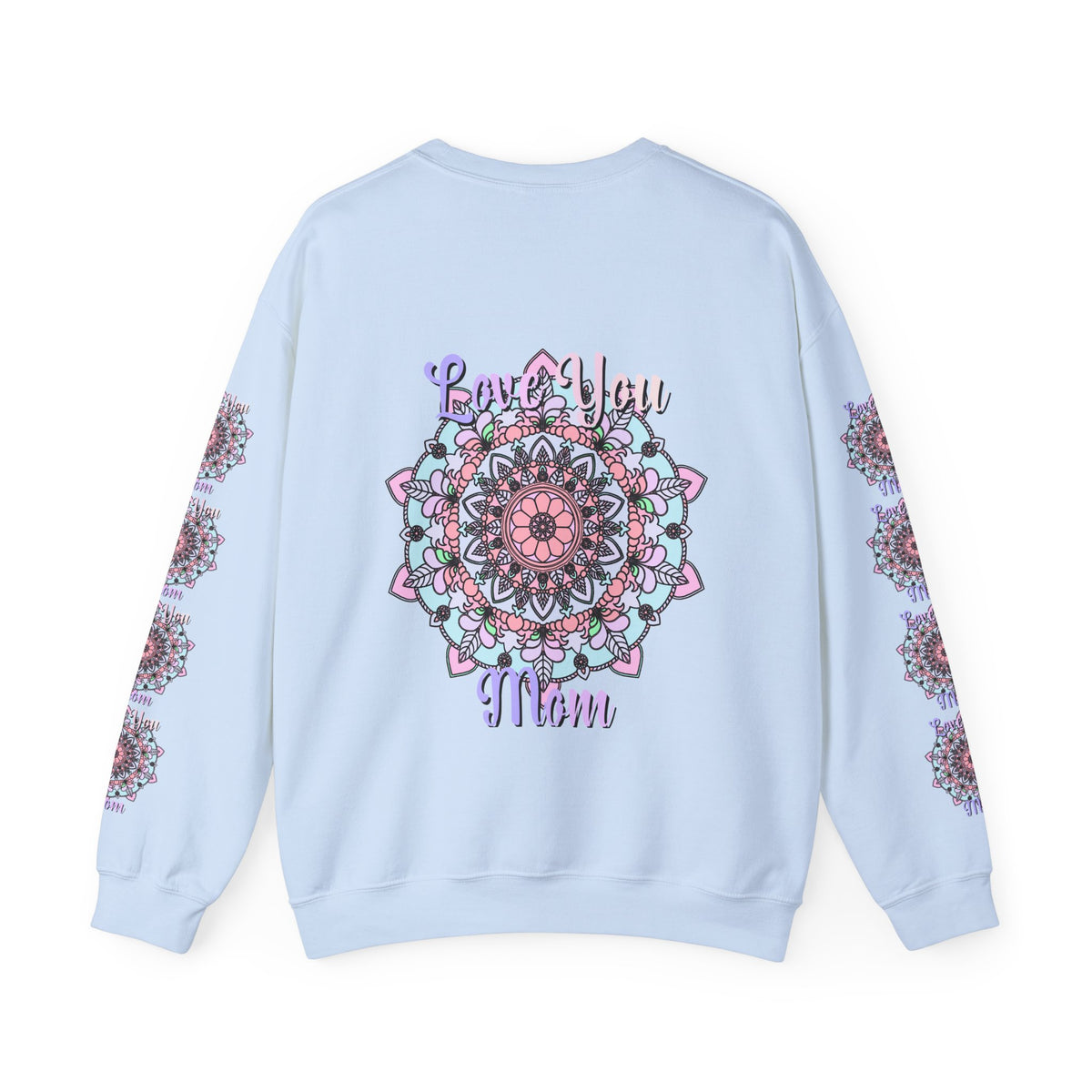 Felpa Mandala per la Mamma con Design Accorato dai Toni Tenui
