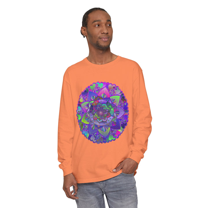 Intricate Mandala Long Sleeve T-Shirt - Psychedelic Art 22