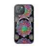 Black Mandala-patterned MagSafe-compatible impact case for iPhone 14/15