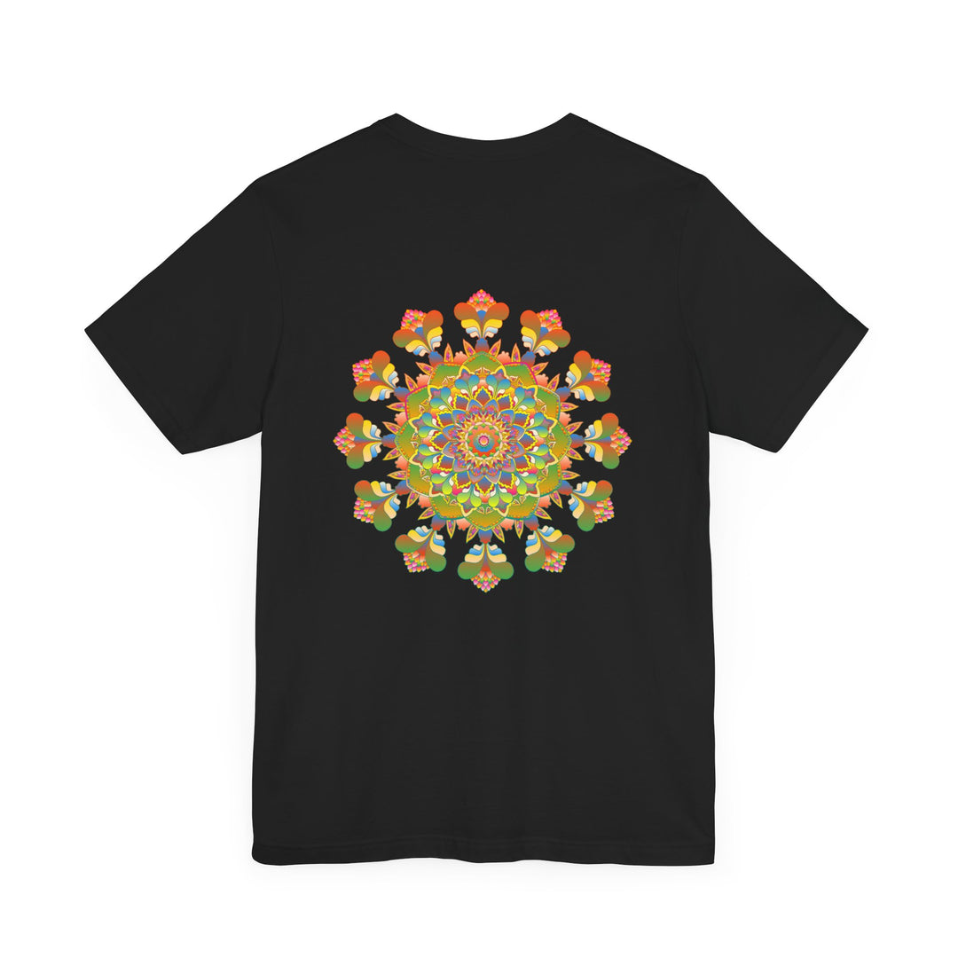 Woman in nature wearing Mandala Peace & Harmony T-Shirt