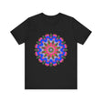 Colorful Mandala Geometric T-Shirt with intricate and vibrant design for men and women