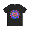 Colorful Mandala Geometric T-Shirt with intricate and vibrant design for men and women