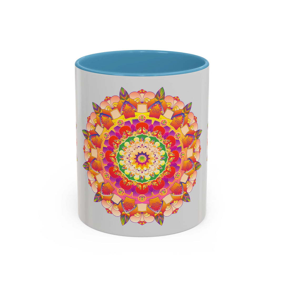 Colorful mandala design representing peace and tranquility