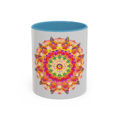 Colorful mandala design representing peace and tranquility