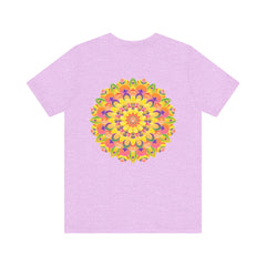Eye-catching tee with a stunning mandala print symbolizing harmony