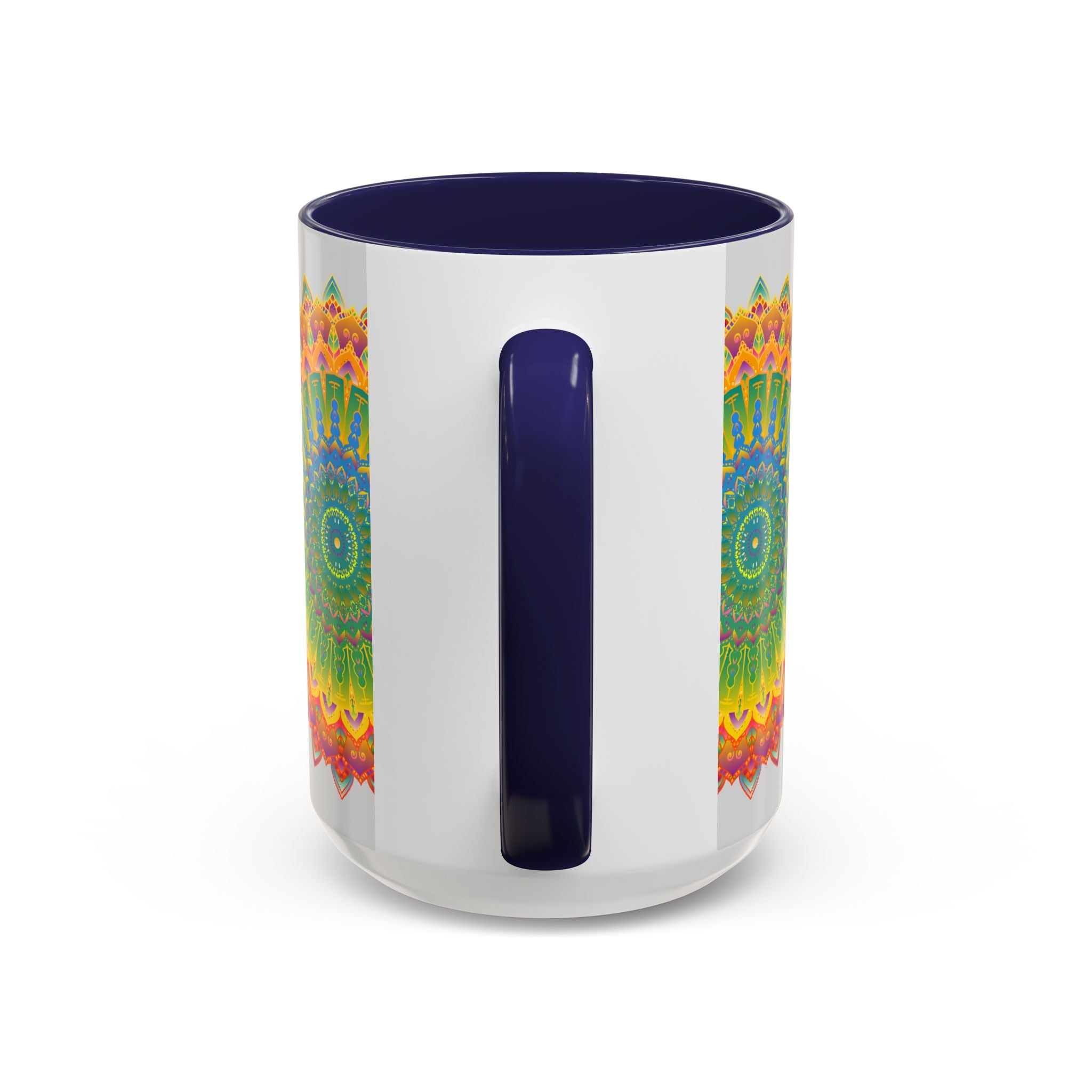  Artistic mandala design on a beautiful ceramic mug