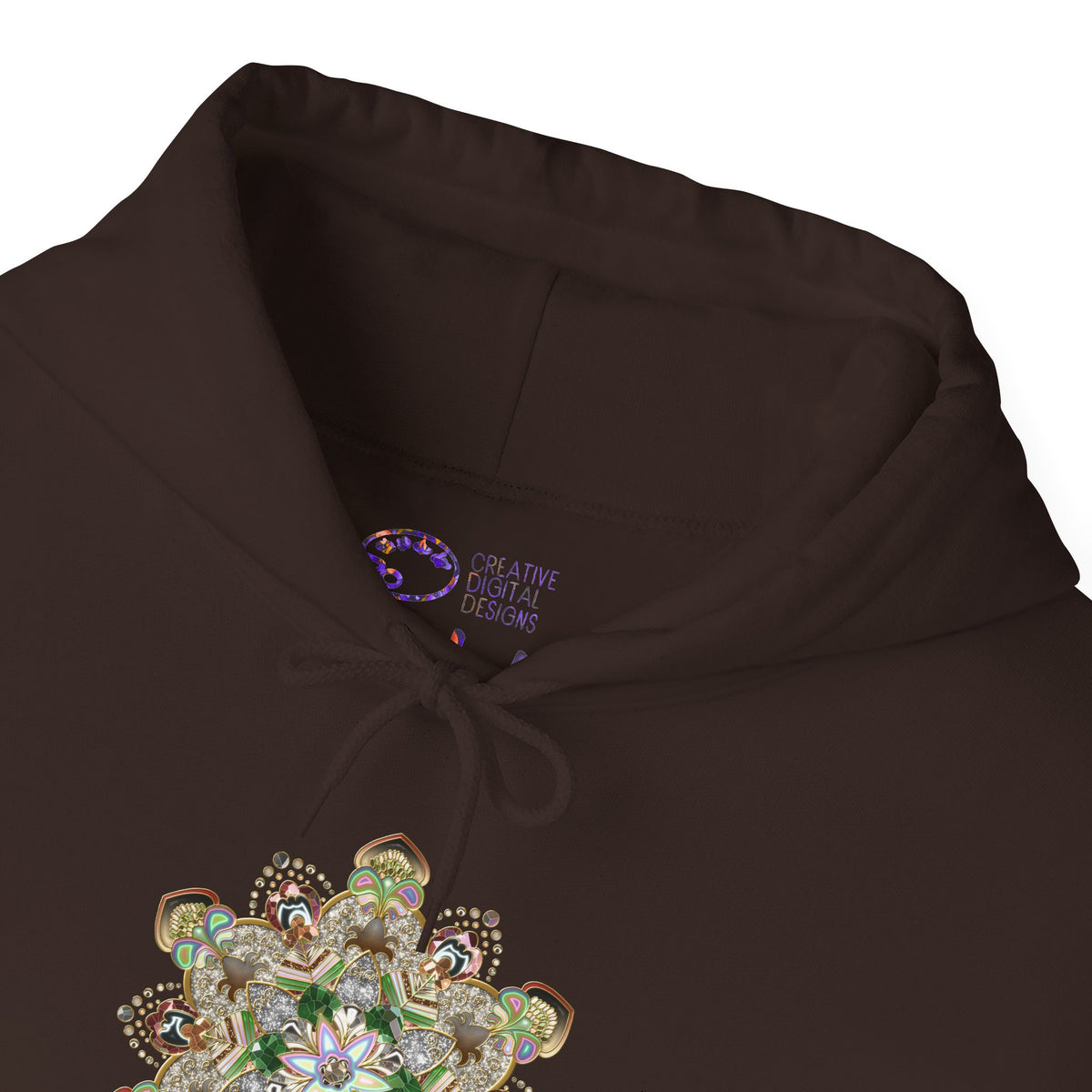Mandala Floral Hoodie
