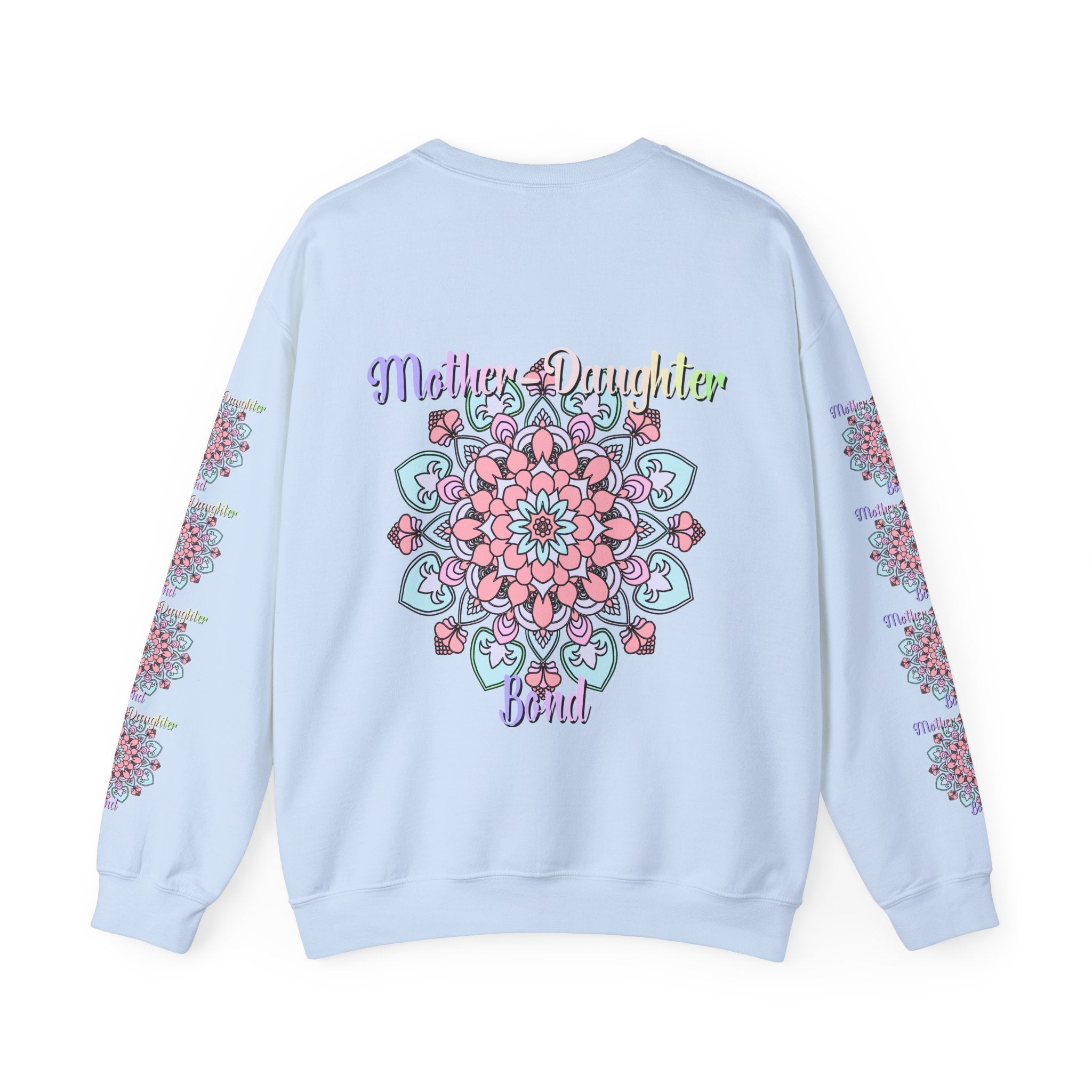 Sweatshirt mit Mandala-Muster zur Feier der Mutter-Tochter-Liebe