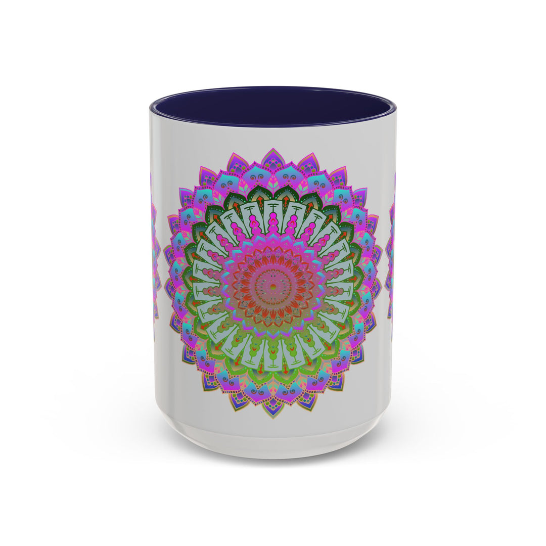 Beautiful Mandala Art Mug in Rich and Lively Colors