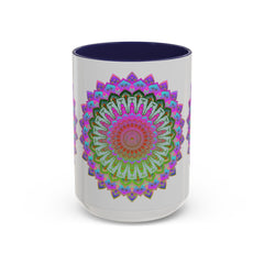 Beautiful Mandala Art Mug in Rich and Lively Colors