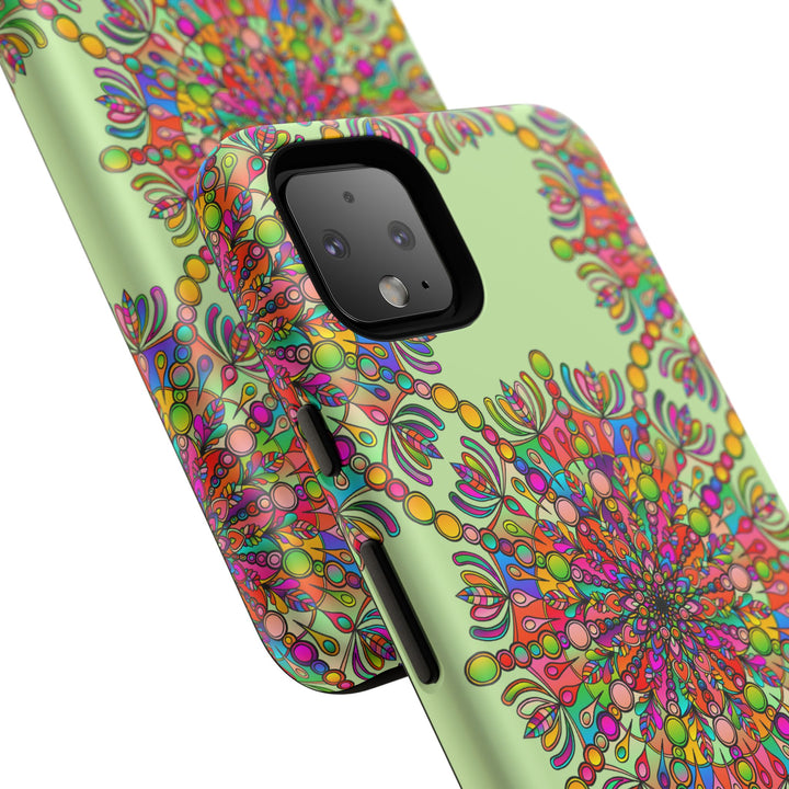 Intricate Mandala Phone Case in Lively Colors for Unique Style