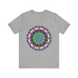 Vibrant Mandala Tee featuring a colorful and intricate design with vibrant hues and detailed patterns, perfect for adding a pop of color and style to your wardrobe