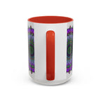 Beautiful and colorful mandala design mug, perfect for spiritual and art lovers