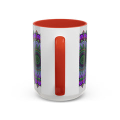 Beautiful and colorful mandala design mug, perfect for spiritual and art lovers