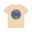 Beautiful and colorful mandala t-shirt with a spiritual peace design