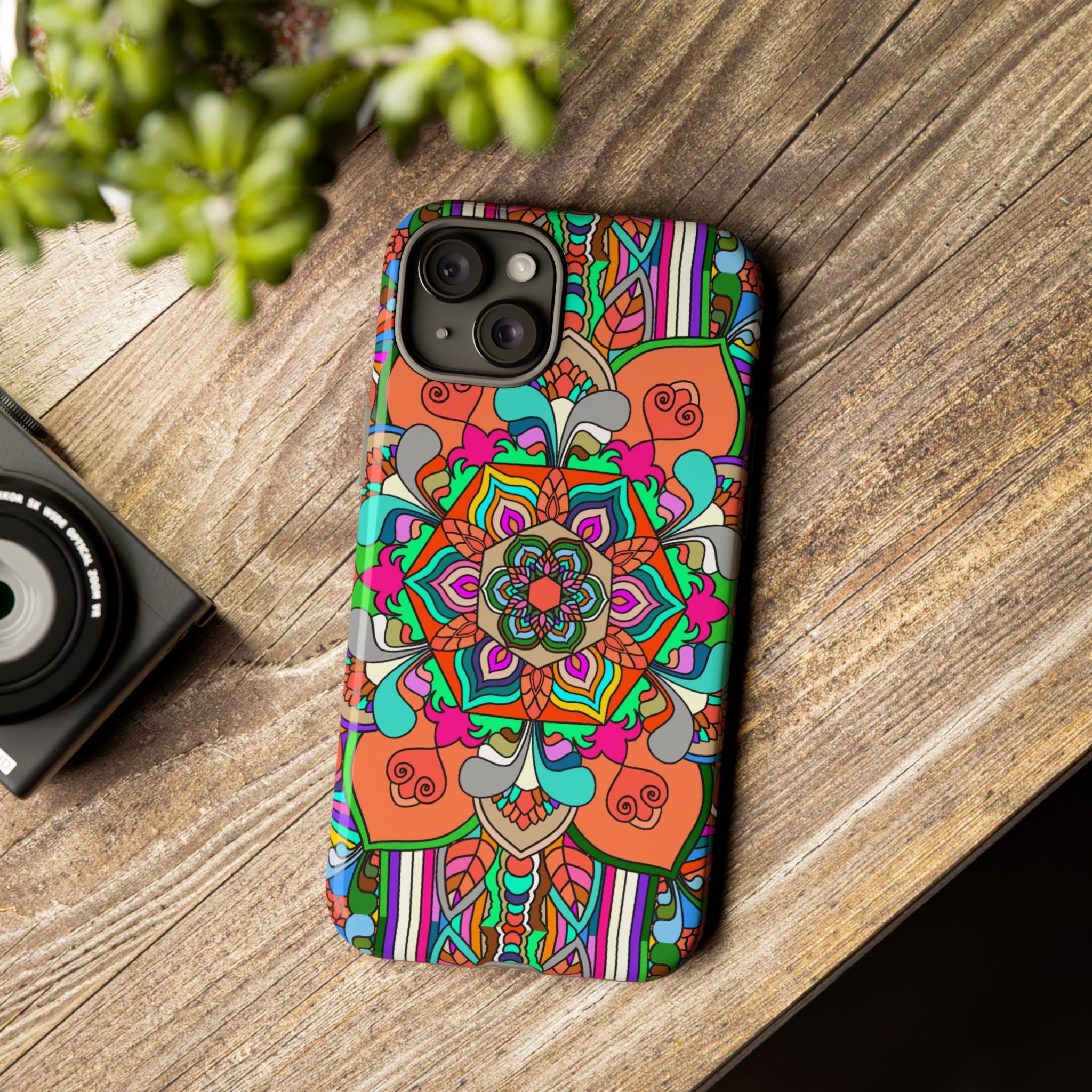 Vibrant Mandala Phone Case