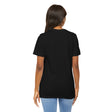 Vibrant and intricate mandala design t-shirt in a variety of bold, psychedelic colors