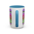 Intricately Designed Mandala Art Mug with Vibrant and Colorful Patterns
