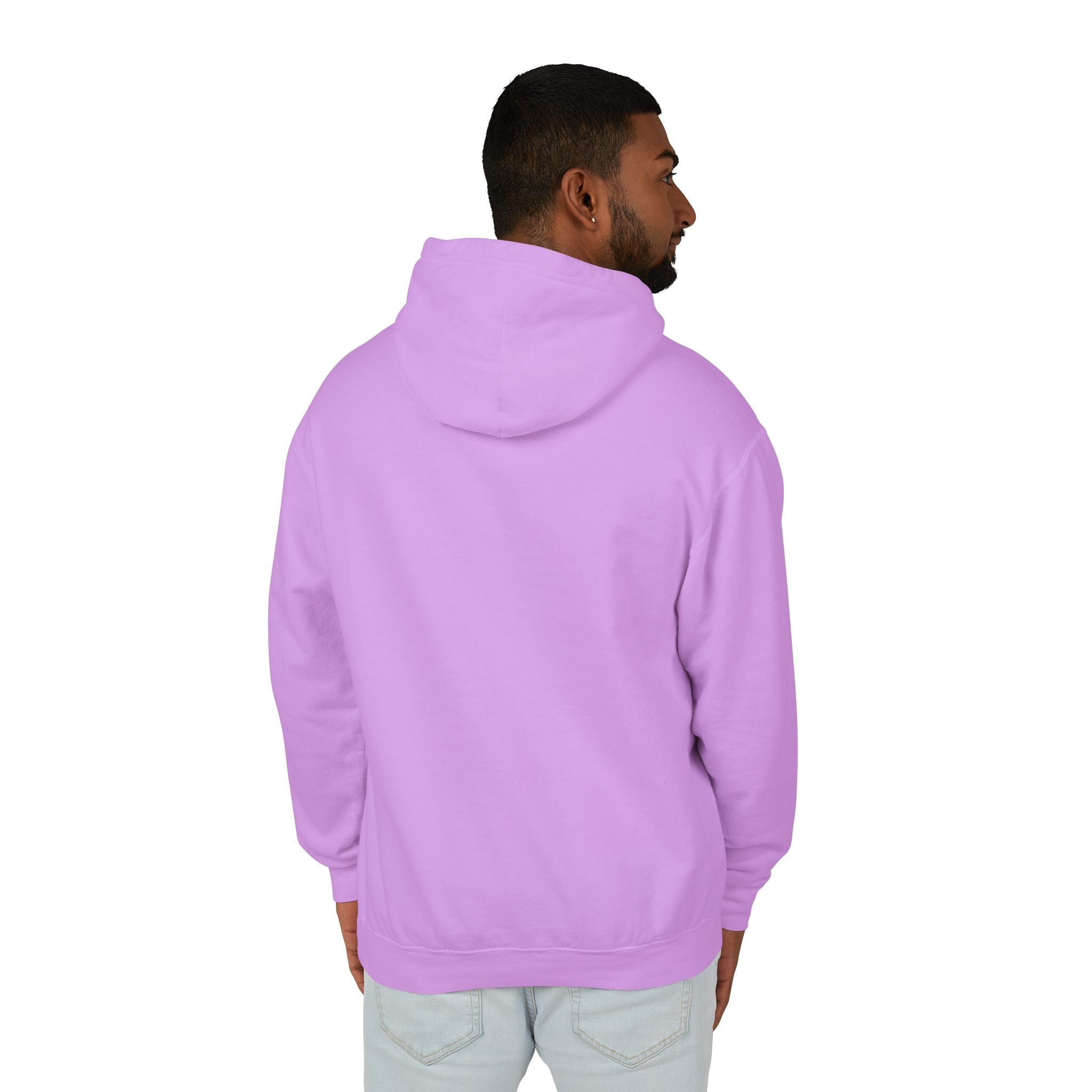 Vibrant Floral Mandala Unisex Lightweight Hoodie