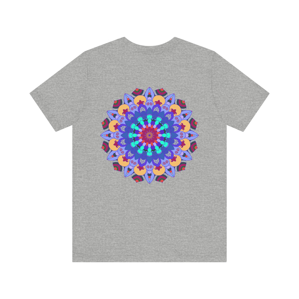 Colorful Mandala Peace & Harmony T-Shirt with Spiritual Art Design for Inner Peace and Balance