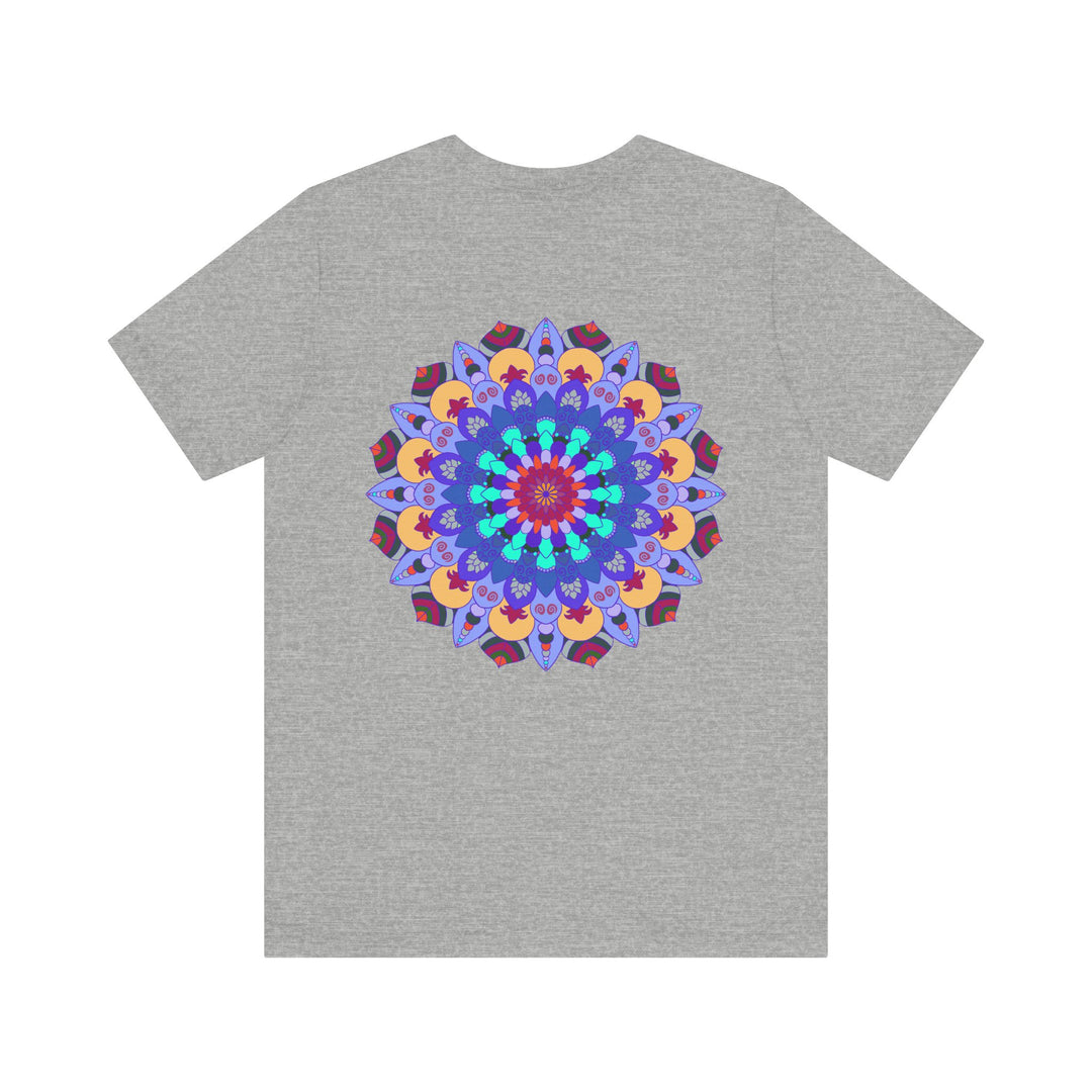 Colorful Mandala Peace & Harmony T-Shirt with Spiritual Art Design for Inner Peace and Balance