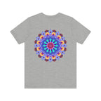 Colorful Mandala Peace & Harmony T-Shirt with Spiritual Art Design for Inner Peace and Balance