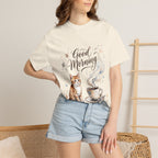 Good Morning Cat Coffee T-Shirt