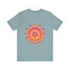 Vibrant Mandala T-Shirt - Colorful Spiritual Design alt text 13