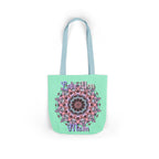 Mandala 'Love You Mom' Canvas Tote — Floral Mother's Day Gift Bag