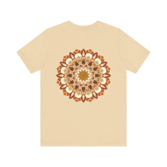  Mandala tee with serene and harmonious color palette