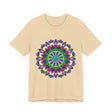 Vibrant Mandala Tee with a Colorful and Intricate Design featuring vibrant hues and intricate patterns, perfect for adding a pop of color to your wardrobe