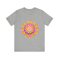 Vibrant Mandala T-Shirt featuring a colorful and detailed design, perfect for adding a pop of color to your wardrobe