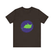 Sleepy Cat Mystery T-Shirt - Black Cat Design on a cozy, black cotton shirt, perfect for cat lovers and mystery enthusiasts