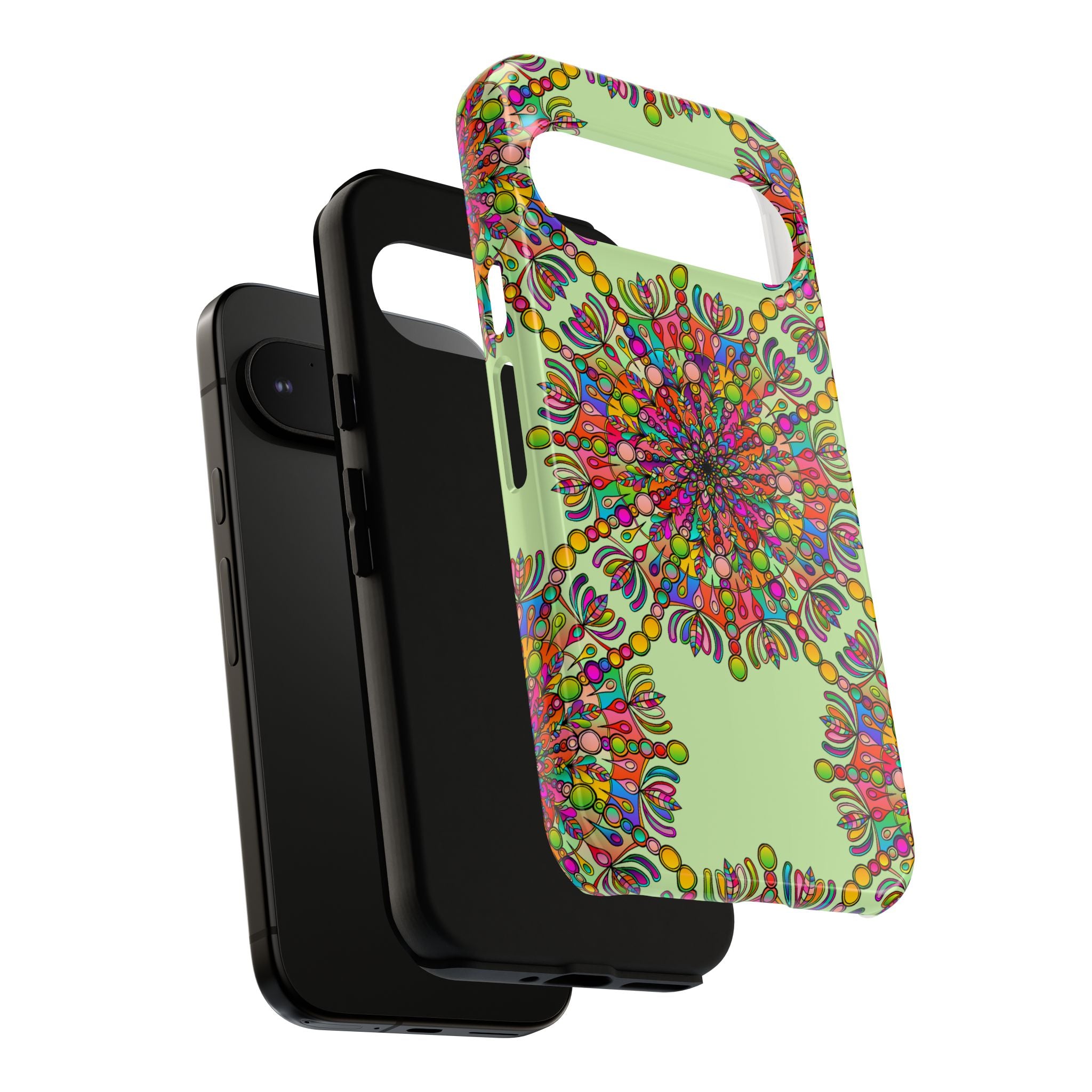 Vibrant Mandala iPhone & Google Pixel Case | Tough Cases